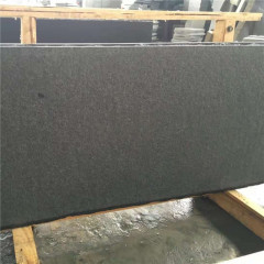 Flamed G684 granite slabs